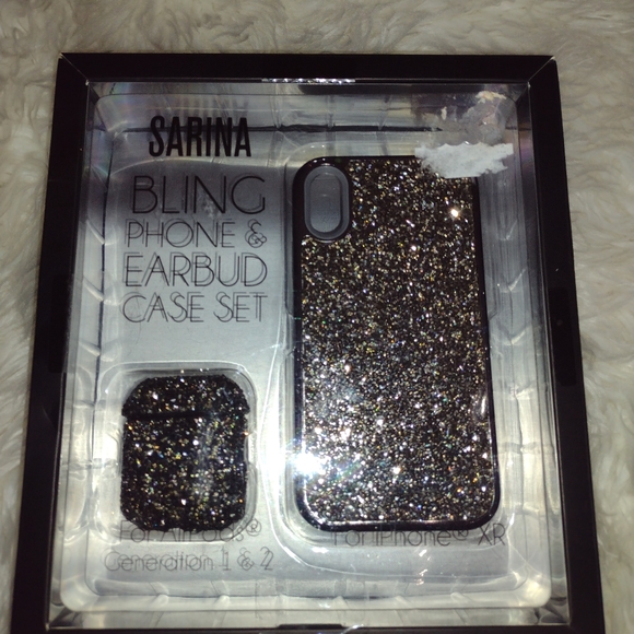 Sarina Bling Phone & Earbud Case Set. - Picture 2 of 3